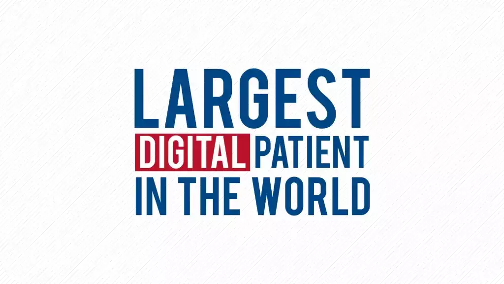 largest digital patient in the world